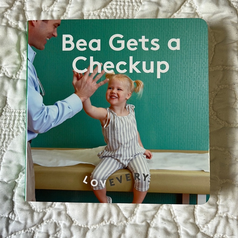 Lovevery board book: Bea Gets a Checkup